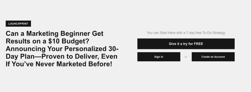 Captura de pantalla principal de Launch Print
